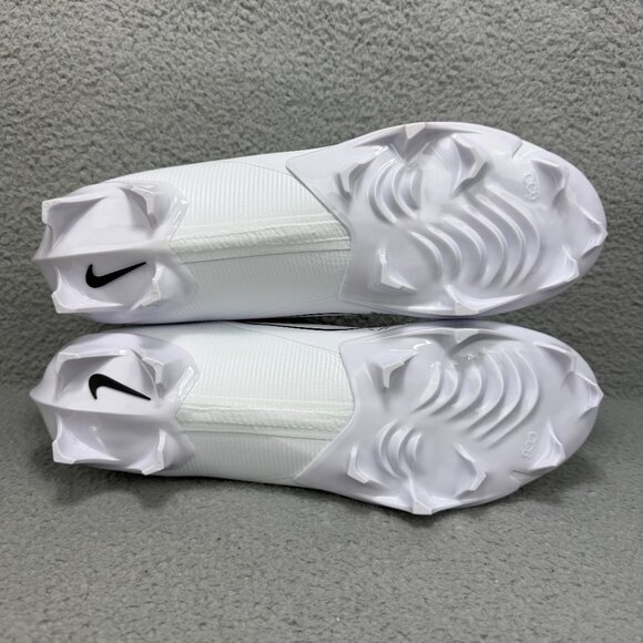 Nike Vapor Edge Pro 360 2 TB Mens 12.5 Shoes White Black Promo Football Cleats main image 6